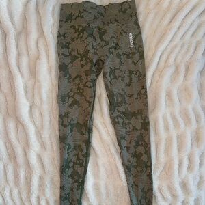 Gymshark Scrunch Butt Camo Leggings